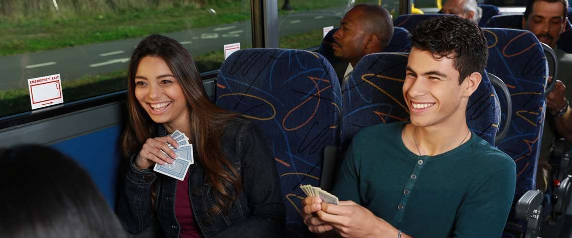 Bus from Maple Grove to Erskine with megabus