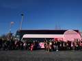 Nuestro megabus rosado en apoyo a la BCRF